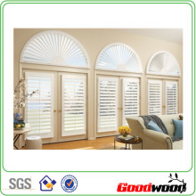 89mm Basswood Solid Wood Plantations Shutters Windows (Sgd-S-6116)